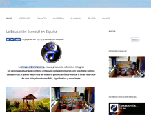 Tablet Screenshot of educacionesencial.org